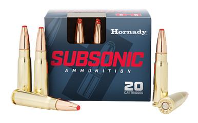 HORNADY 7.62X39 255GR SUB-X 20/200