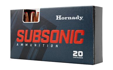 HORNADY SUBS 338ARC 307GR SUB-X 20/200