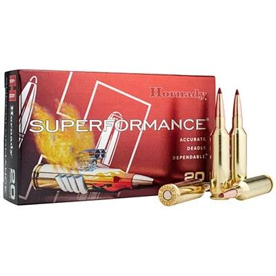 SUPERFORMANCE 22 CREEDMOOR 65GR CX POLYMER TIPPED 20/BOX