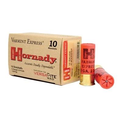 VARMINT EXPRESS 12 GAUGE 2-3/4'' 24 PELLETS #4 SHOT 10/BOX