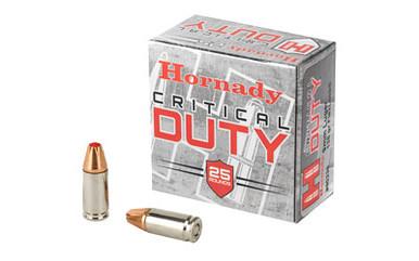 HORNADY 9MM 135GR CRT DUTY 25/250