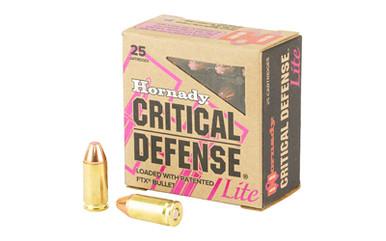 HORNADY CD 9MM 100GR FTX LITE 25/250