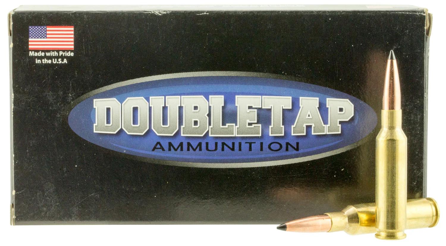 DoubleTap Ammunition 65CM130SS Hunter Rifle 6.5Creedmoor 130gr Swift Scirocco II 20 Per Box/25 Case