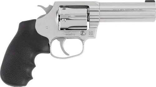 COLT COBRA 38SPL+P FS 4" 6RD - STAINLESS RUBBER GRIPS