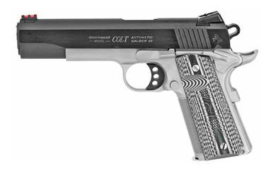 COLT GOVT COMP 45ACP 5 8RD STS/BL