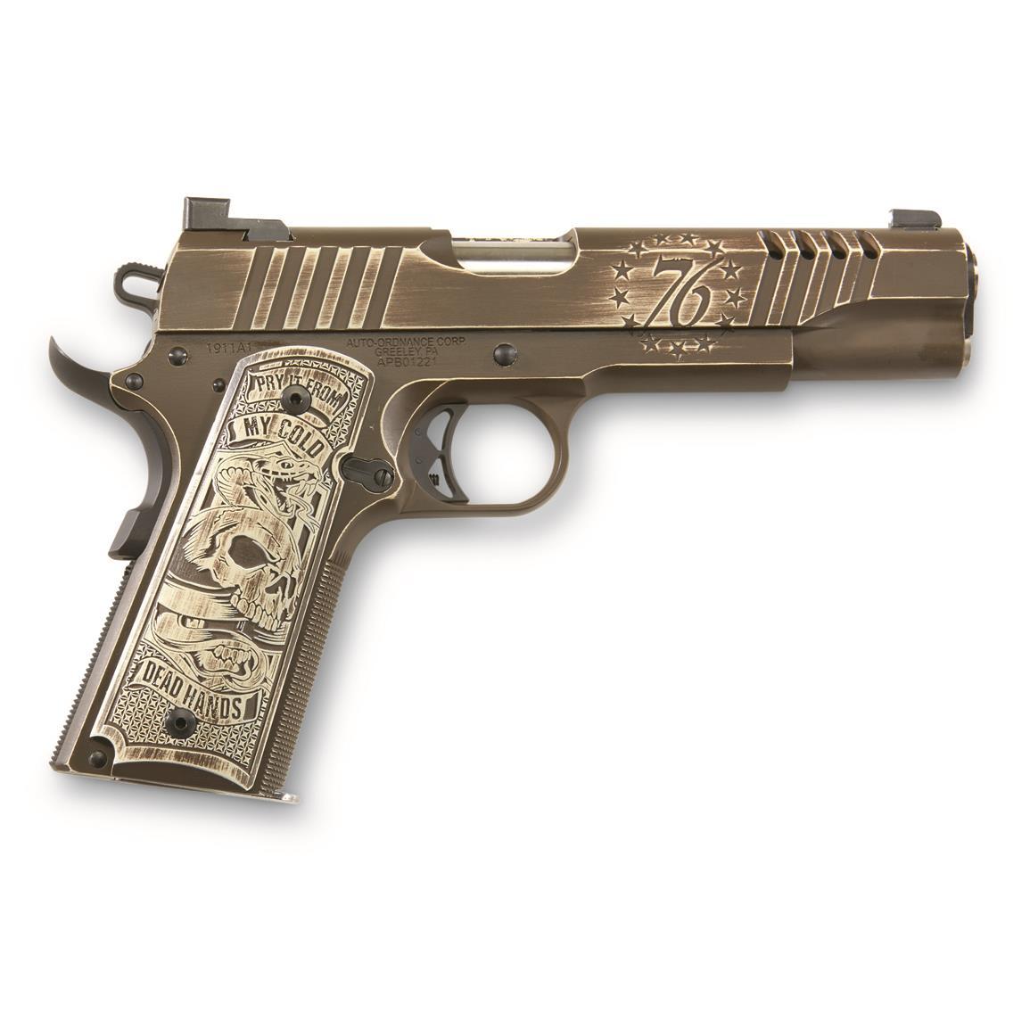 Auto Ordnance 1911TCA 1776 .45ACP 5" Barrel 7 Rounds Blemished