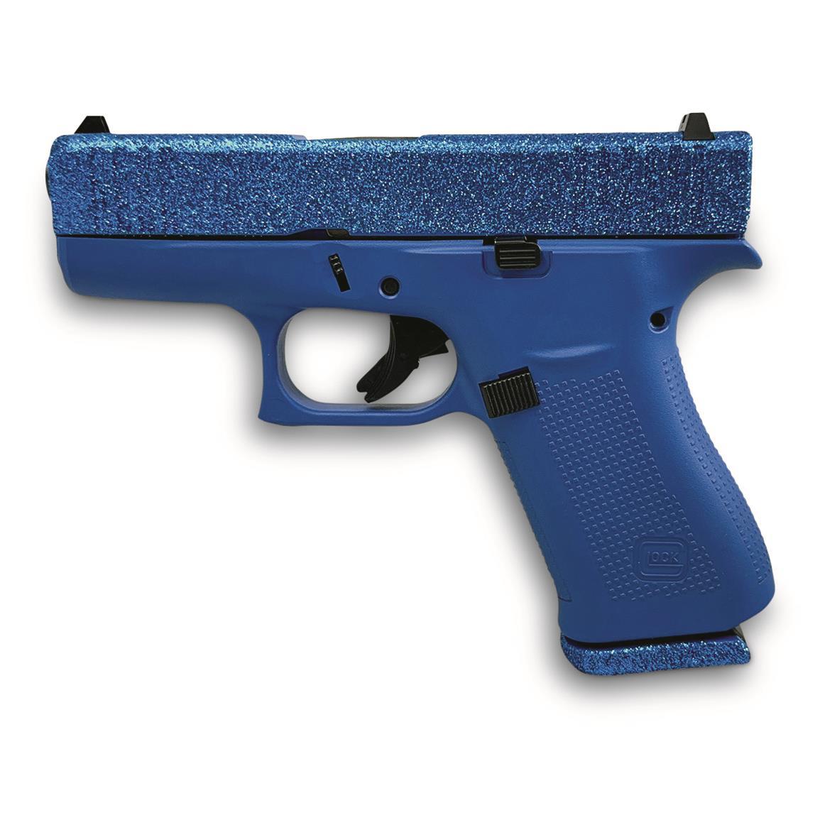 Glock 43X Glitter Gunz Semi-auto 9mm 3.6" Barrel Glitter and Cerakote 10+1 Rounds