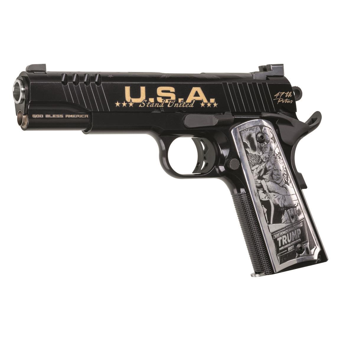 Auto-Ordnance 1911 Trump Fight .45 ACP 5" barrel 7 Rounds Blemished