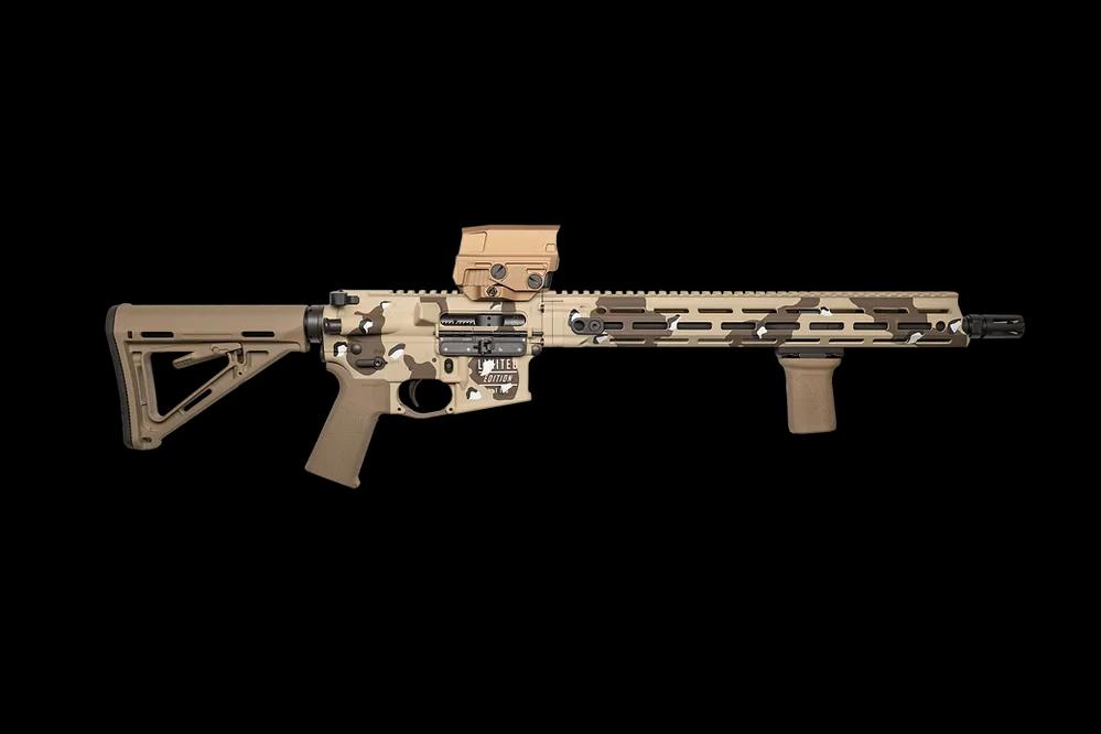 DANIEL DEFENSE DDM4 V7 5.56 RIFLE 16" CHOCOLATE CHIP 1-30RD MAG W/ VORTEX UH-1 OPTIC LIMITED 1-300