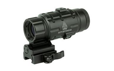 LEAPERS  INC. - UTG, UTG 3X MAGNIFIER W/FTS QD MNT