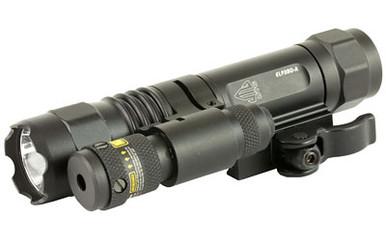 LEAPERS INC. - UTG, UTG LED FLSHLGHT W/ADJST RED LASR QD
