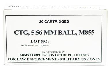 ARMSCOR 556NATO 62GR M855 20/1000