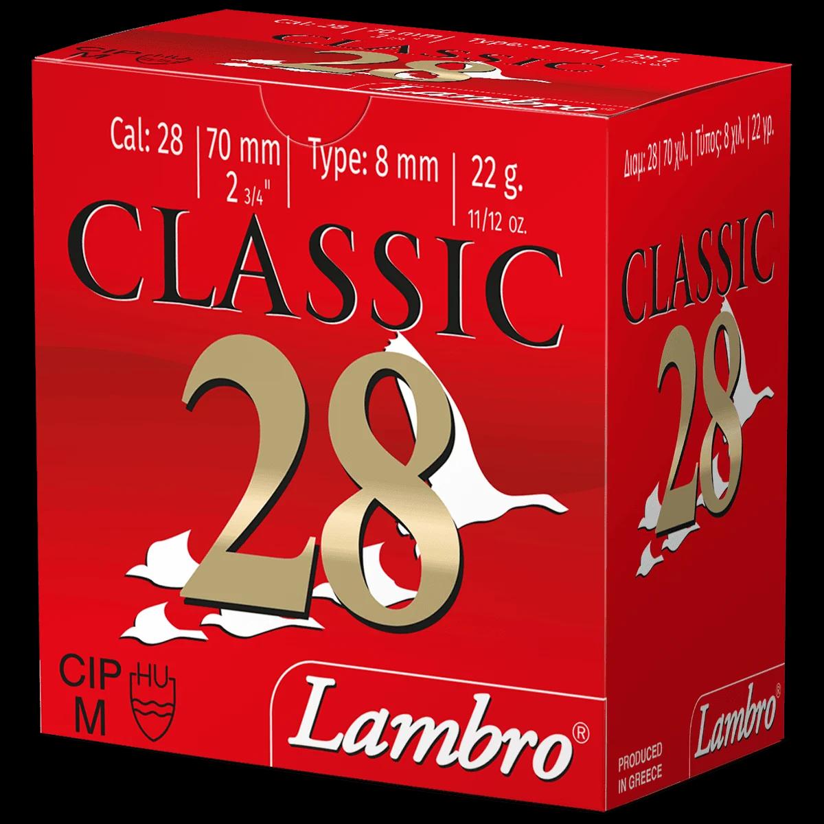 LAMBRO 28G 2-3/4" 11/12OZ #8SHT 25RD/250RDS