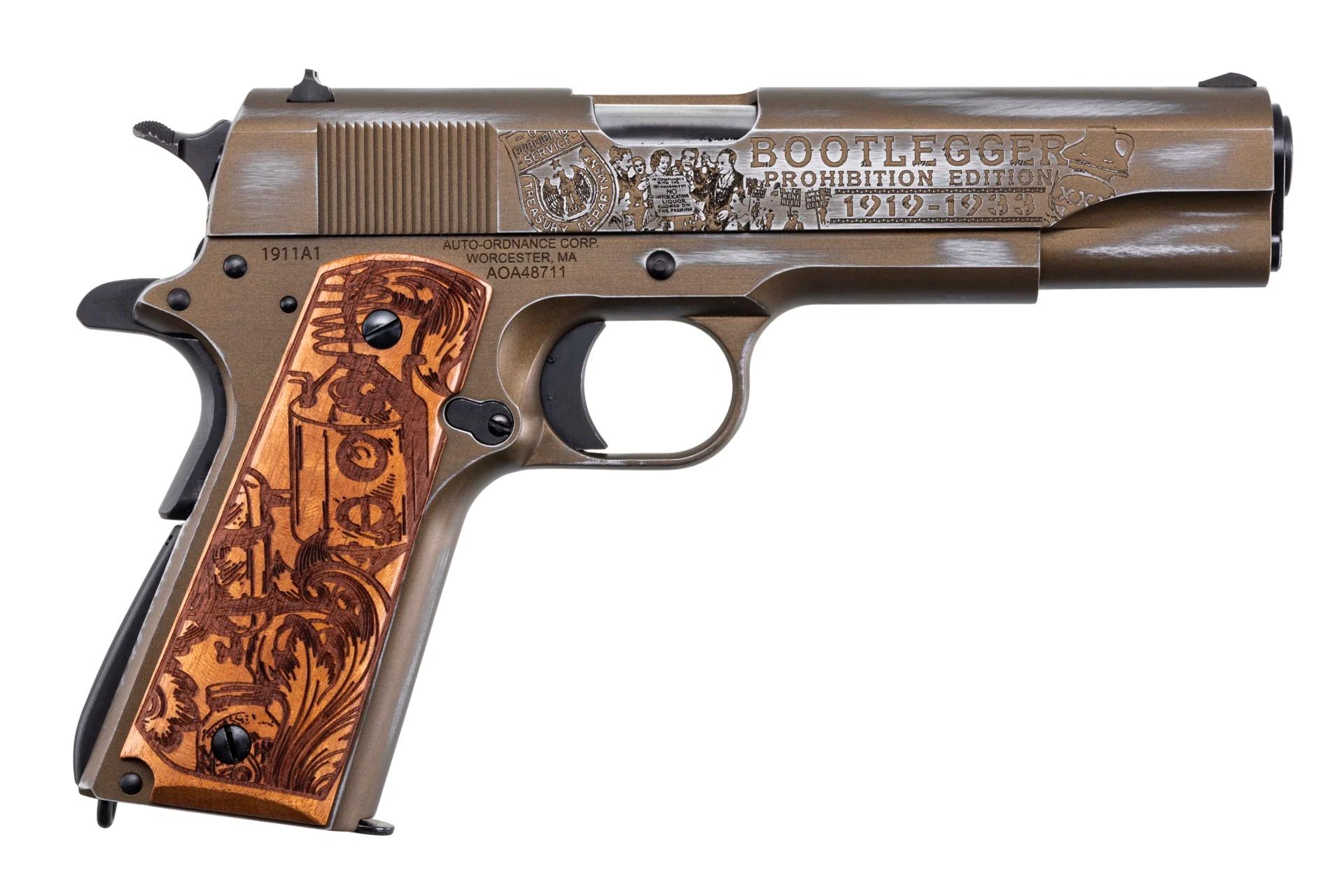 AUTO-ORDNANCE - THOMPSON BOOTLEGGER 1911A1 45ACP BRNZE#