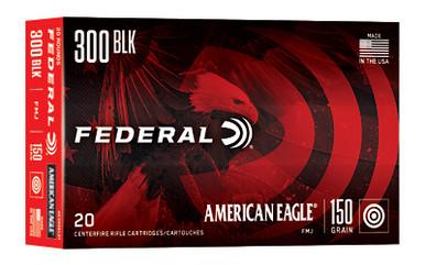 FEDERAL AM EAGLE 300BLK 150GR FMJ 20/500