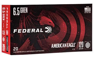 FEDERAL AM EAGLE 6.5GRN 120GR OTM 20/200