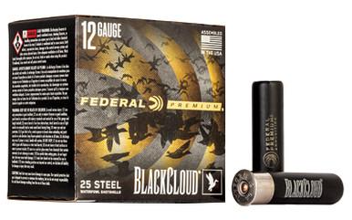 FEDERAL BLK CLOUD 12GA 3.5 BB 25/250