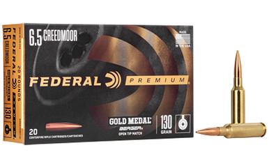 FEDERAL GOLD MDL 6.5CREED 130GR BERG 20