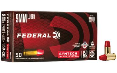FEDERAL SYNTECH 9MM 150GR TSJ 50/500