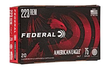 FEDERAL AM EAGLE 223 REM 75GR TMJ 20/500