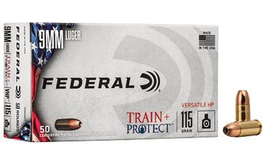 FEDERAL TRAIN/PROTCT 9MM 115GR VHP 50