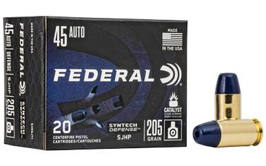 FEDERAL SYN DEF 45ACP 205GR SJHP 20/200