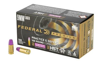 FEDERAL PRCTC &DFND 9MM HST/SYN 147GR