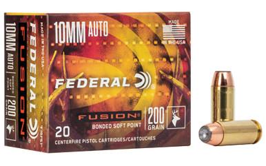 FEDERAL PRM FUSION 10MM 200GR SP 20/200