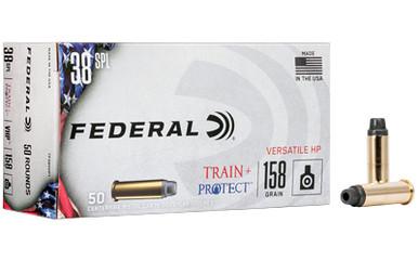 FEDERAL TRAIN/PROTCT 38SPL 158GR VHP 50