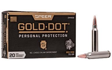 SPEER GOLD DOT 223 REM 75GR HP 20/200