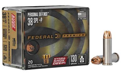 FEDERAL HS DP 38SPL+P 130GR 20/200
