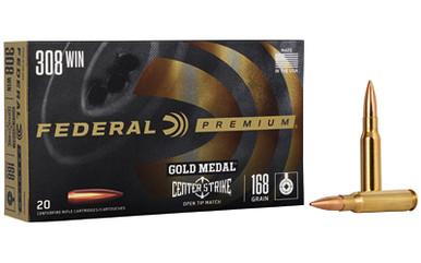FEDERAL GOLD MDL 308WIN 168GR OTM 20/200