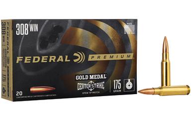 FEDERAL GOLD MDL 308WIN 175GR OTM 20/200