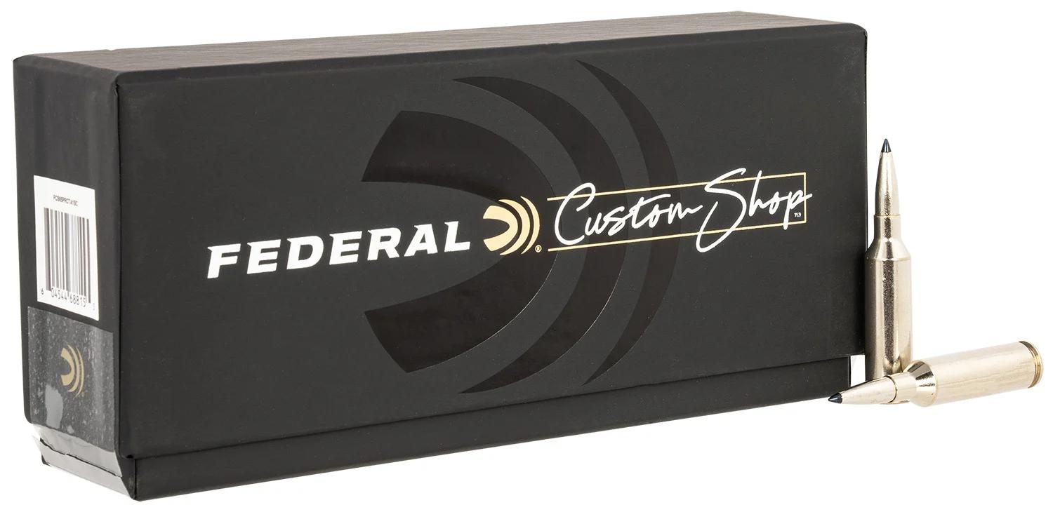 Federal FCS65PRCTA1SC Custom Rifle Ammo Custom Shop 6.5PRC 130gr Terminal Ascent 20/Box