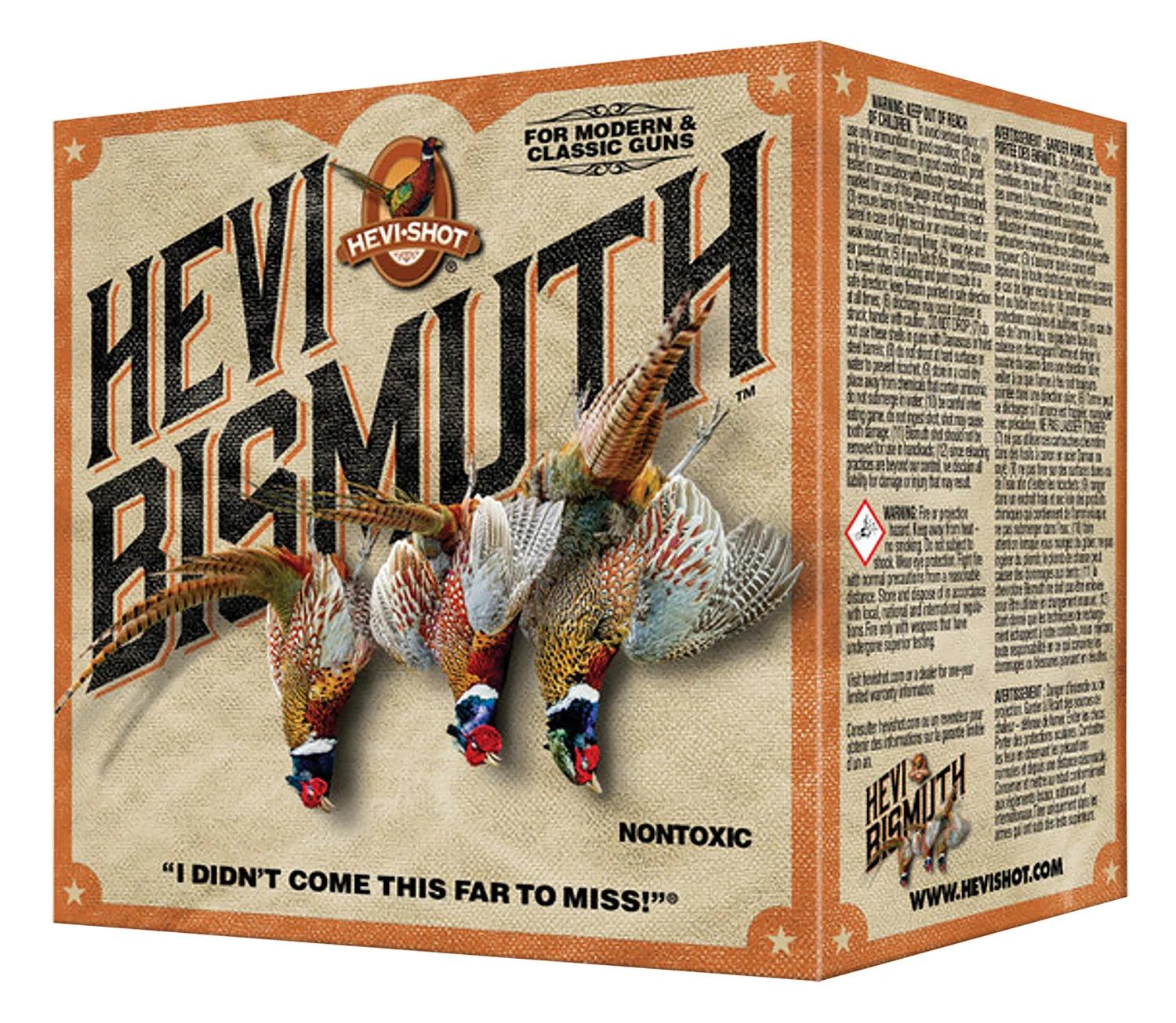 HEVI-Shot HS16713 HEVI-Bismuth Upland 16Gauge 2.75" 1 1/8oz Bismuth 3Shot 25 Per Box/10 Case