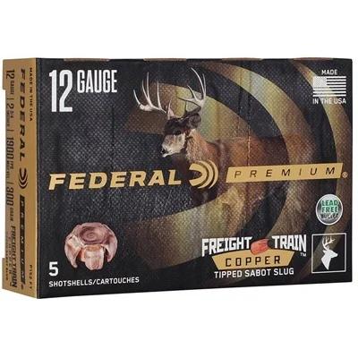 FREIGHT TRAIN  12 GA 2.75'' 300GR COPPER TIP SABOT SLUG 5/BOX