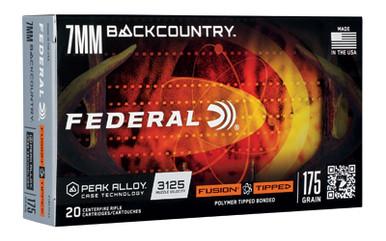 FEDERAL FUSION TIP 7MM BC 175GR 20/200