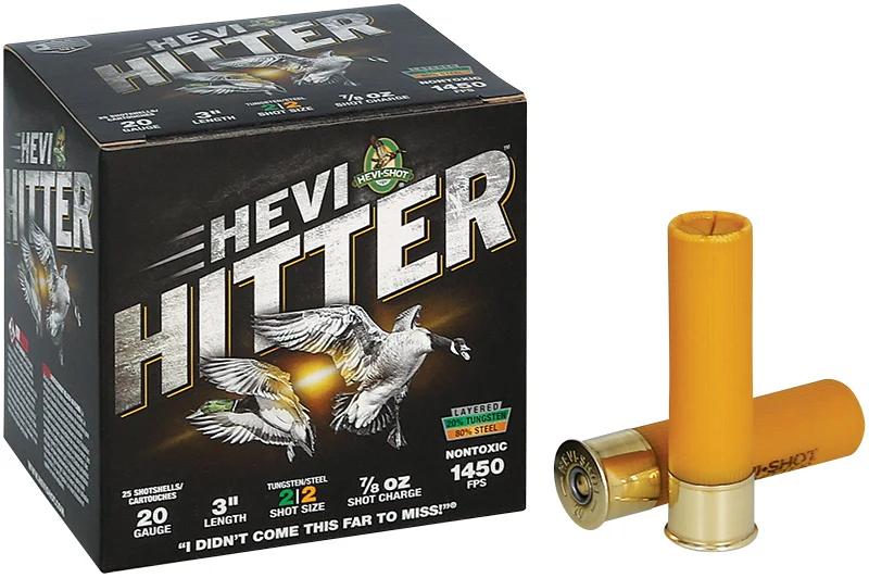HEVI-SHOT HEVI-HITTER 20GA 3IN 7/8OZ #2 TUNGSTEN/STEEL 25 RD/BX 10 BX/CS