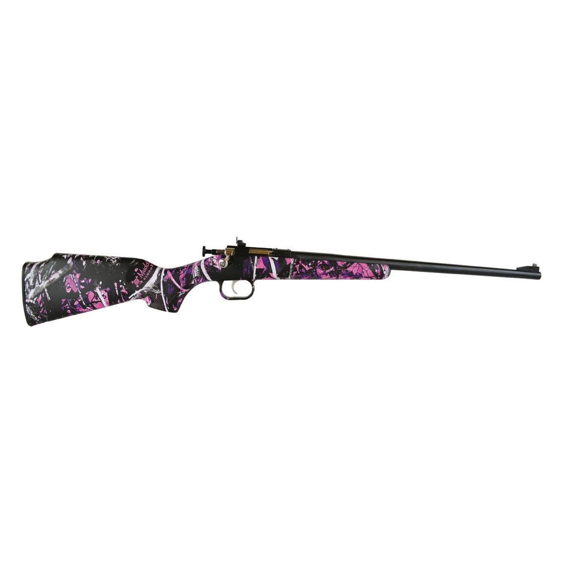 KSA Youth Crickett Gen 2 Single Shot .22LR 16.12" Barrel Muddy Girl Synthetic Stock 1 Round