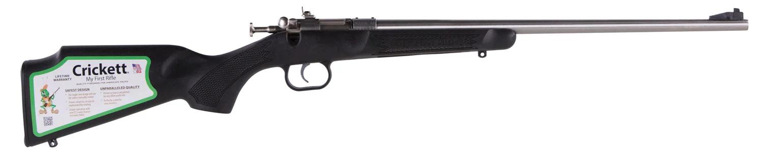 Crickett KSA2295 Youth  22 WMR 1rd 16.12" Blued Barrel & Receiver