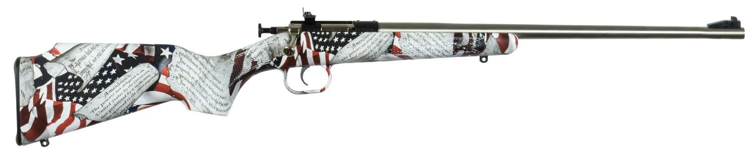 Crickett KSA3168 Youth  22 LR 1rd 16.12" Stainless Steel Barrel