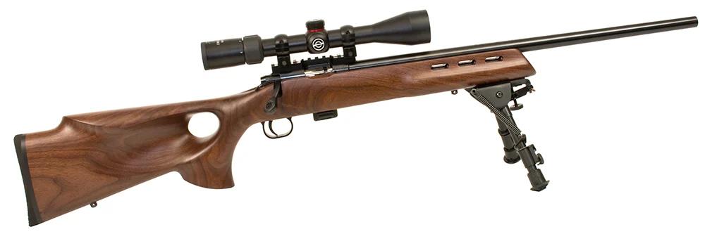 Crickett KSA20030 Model 722 Varmint Package Youth 22 LR 7+1 20" Blued Bull Barrel