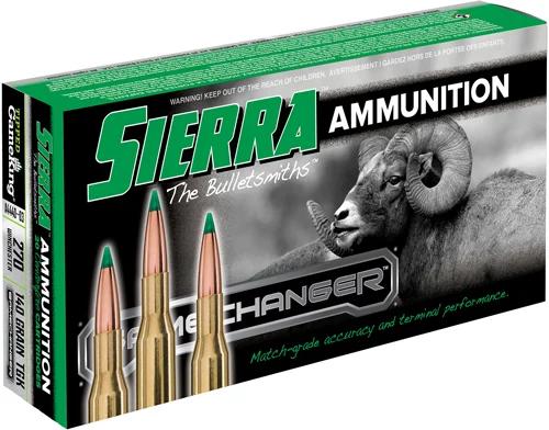 SIERRA GAMECHANGER 270 WIN - 140GR TIP GAMEKING 20RD 10BX/