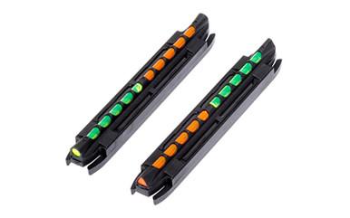 HI-VIZ, HIVIZ 2IN1 MAG SG GRN/ORG .171-.265