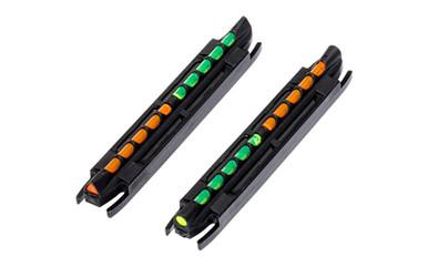 HIVIZ 2IN1 MAG SG GRN/ORG .218-.328
