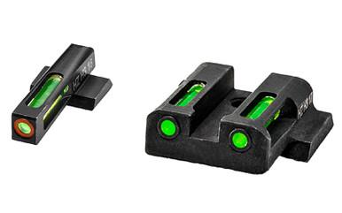HI-VIZ, HIVIZ H3 NS M&P SHIELD G/G OR