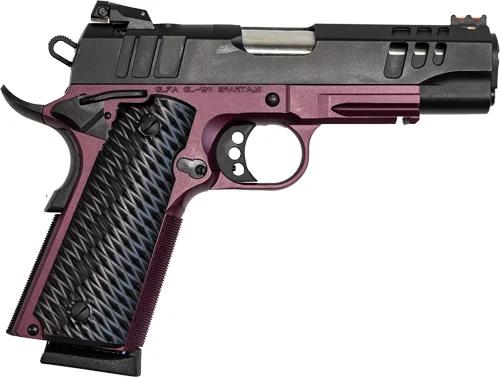 GLFA 1911 PISTOL 45ACP 4.25" - BLACK SLIDE BLACK CHERRY FRAME