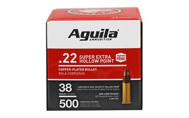 AGUILA 22LR HV HP 38 GR 500 PACK