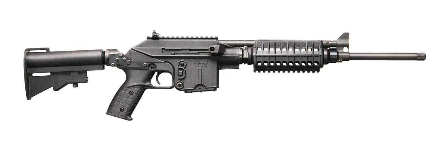 Kel-Tec SU-16E Rifle - Black | 5.56NATO | 16" Barrel
