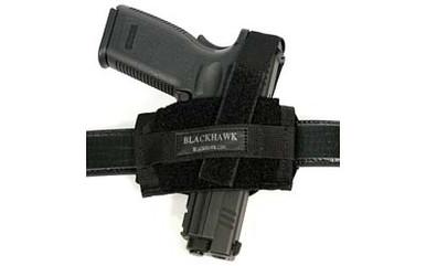 BLACKHAWK AMBI FLAT BLT PSTLS AND REV BLK - FITS MEDIUM FRAME REVOLVER